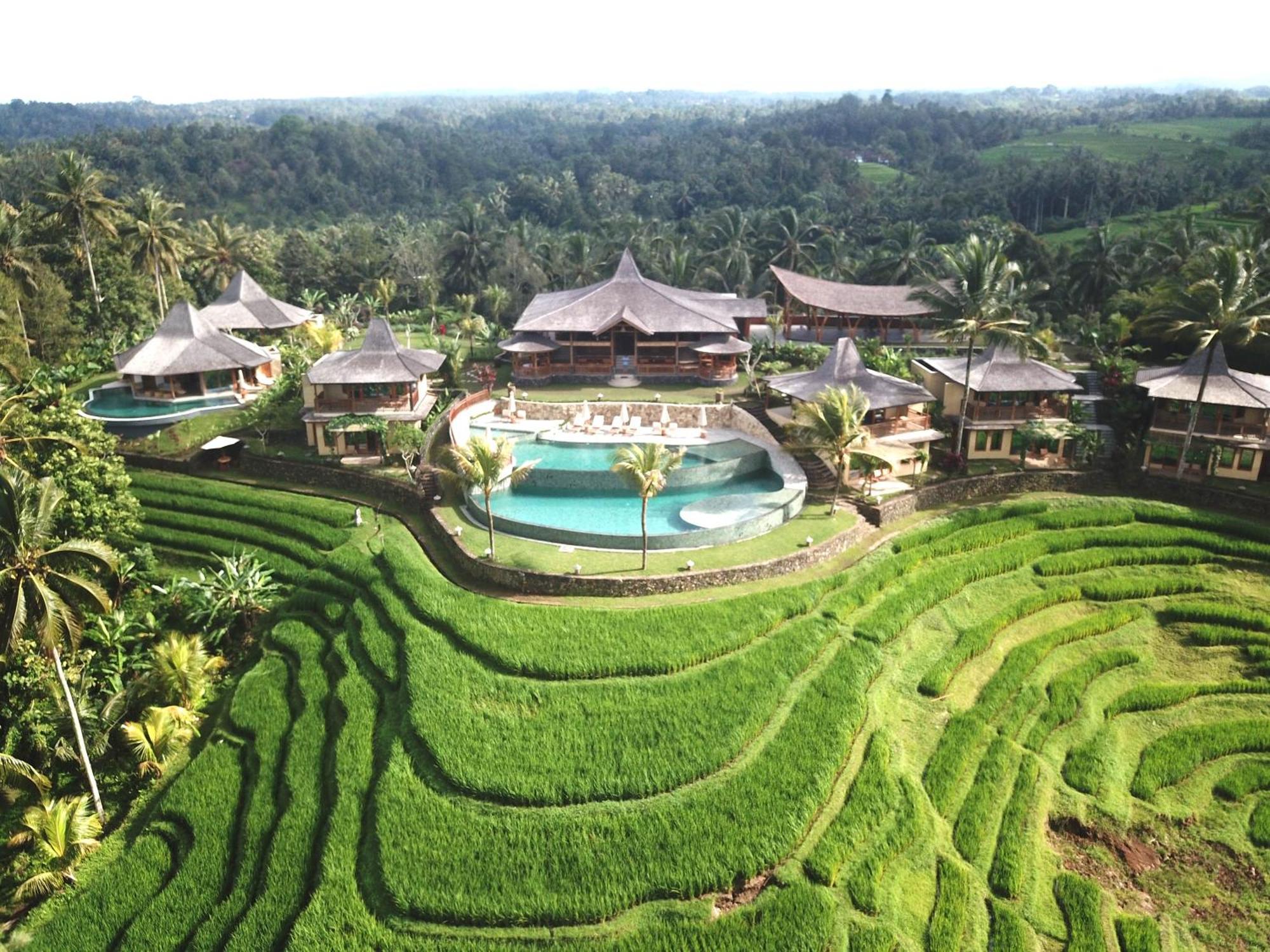 Puri Dajuma Terrace Eco Lodge & Spa Selemadeg  Exteriör bild