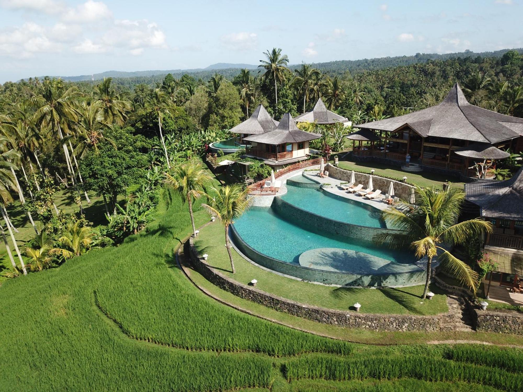 Puri Dajuma Terrace Eco Lodge & Spa Selemadeg  Exteriör bild