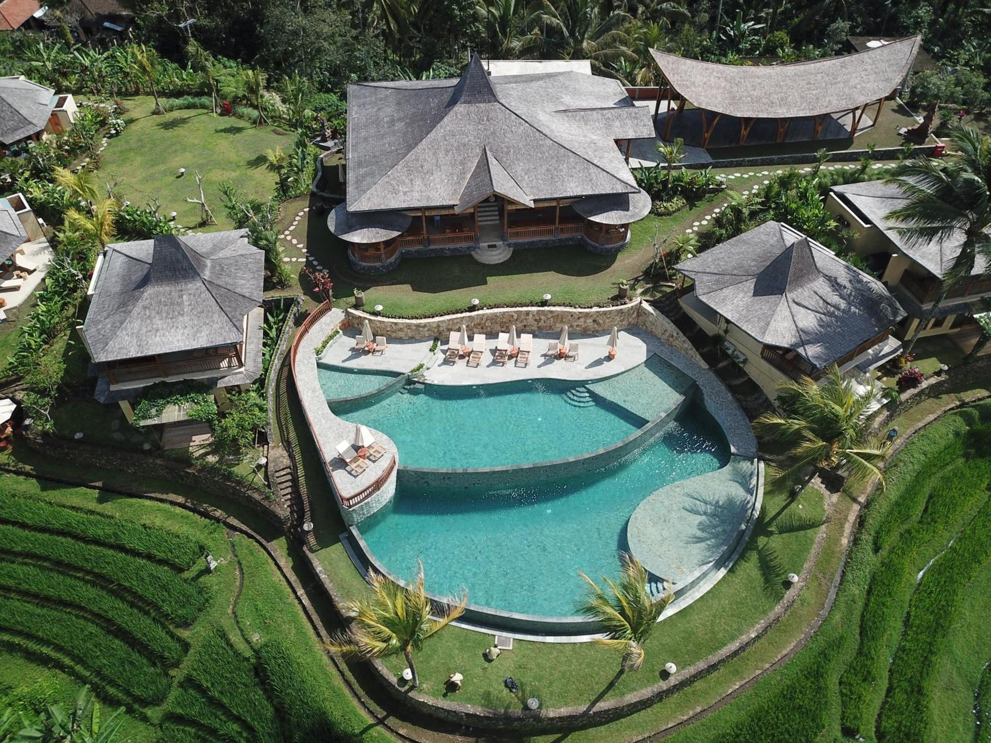 Puri Dajuma Terrace Eco Lodge & Spa Selemadeg  Exteriör bild