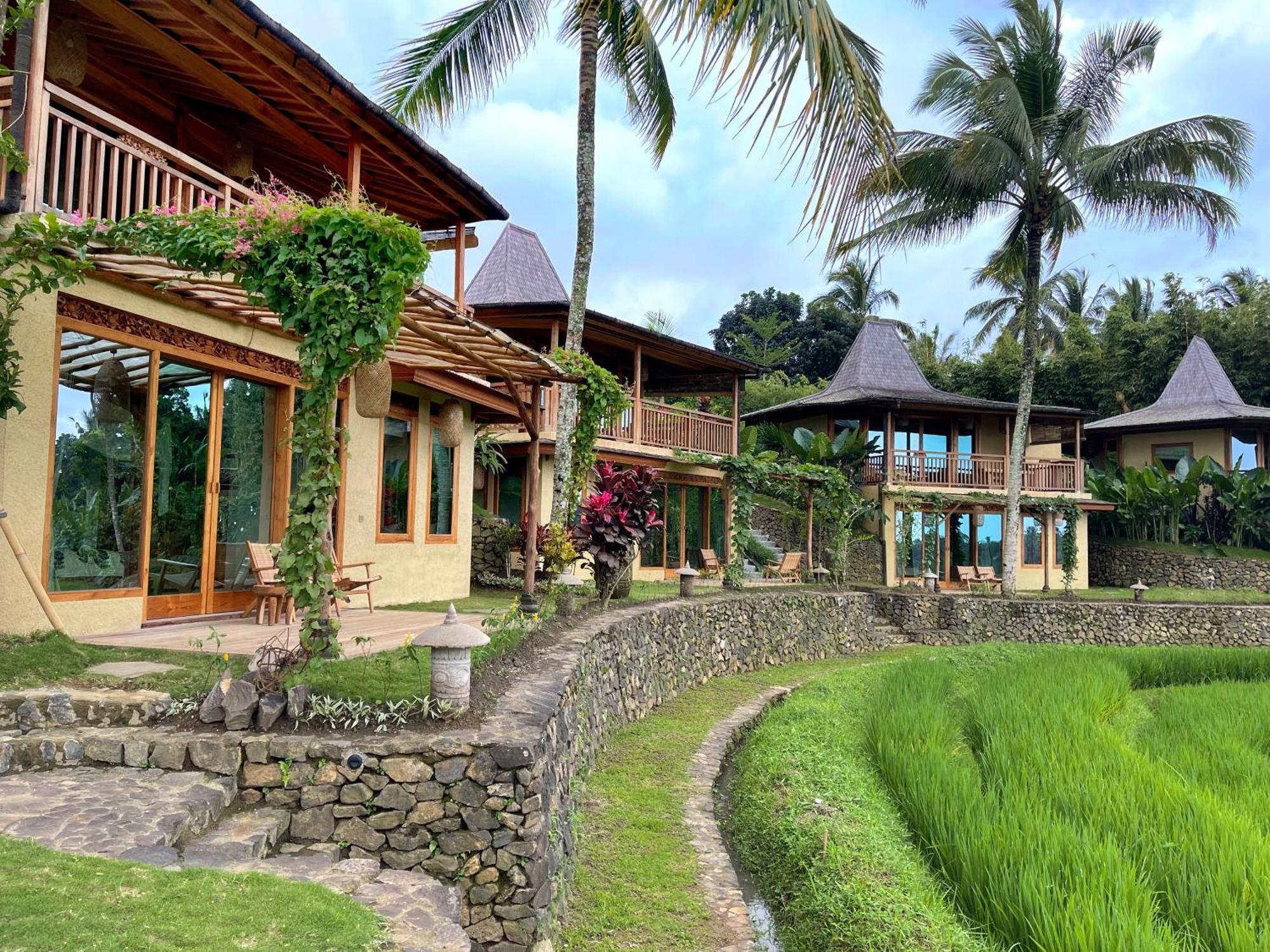 Puri Dajuma Terrace Eco Lodge & Spa Selemadeg  Exteriör bild