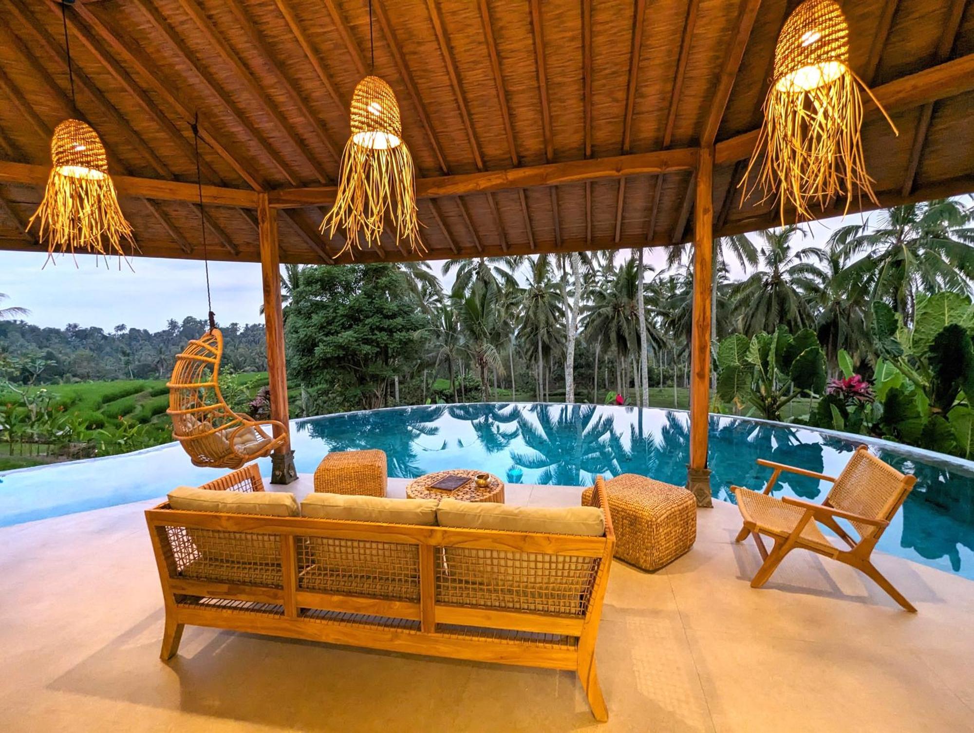 Puri Dajuma Terrace Eco Lodge & Spa Selemadeg  Exteriör bild